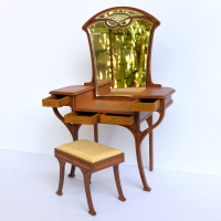 Art Nouveau Kaptafel